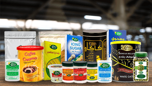 منتجات المصنع الغذائية