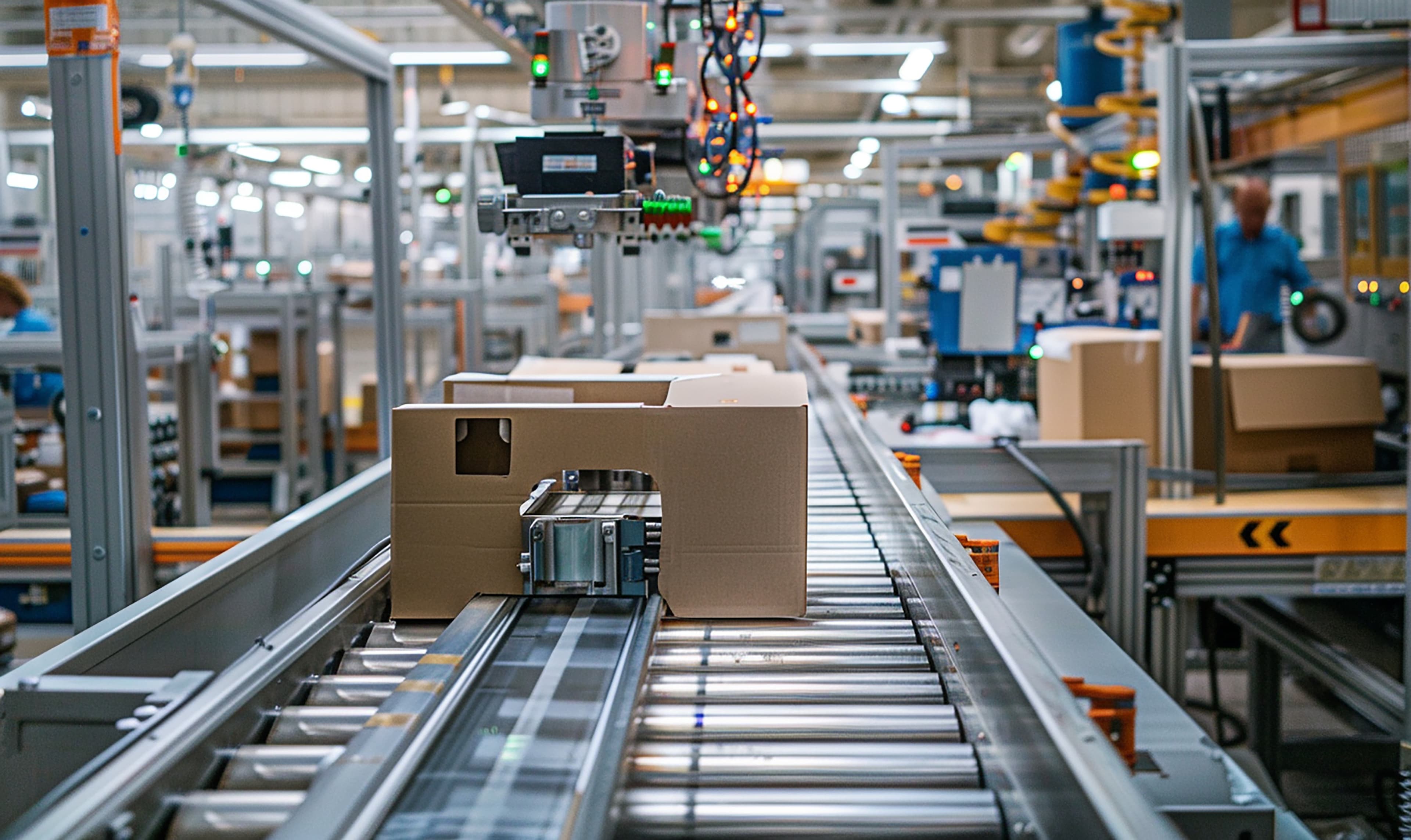 خطوط إنتاج المصنع