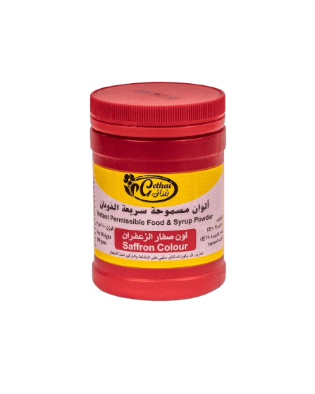 ألوان مسموحة سريعة الذوبان — لون مشاعر الزعفران